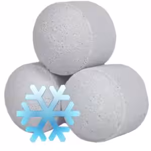 1.3Kg Box of Chill Pills (Mini Bath Bombs) – White Christmas | www.artisan-gifts.co.uk