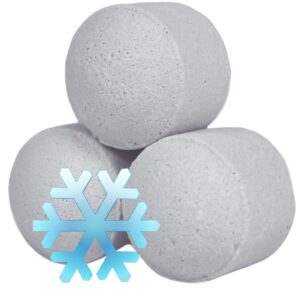 1.3Kg Box of Chill Pills (Mini Bath Bombs) – White Christmas | www.artisan-gifts.co.uk