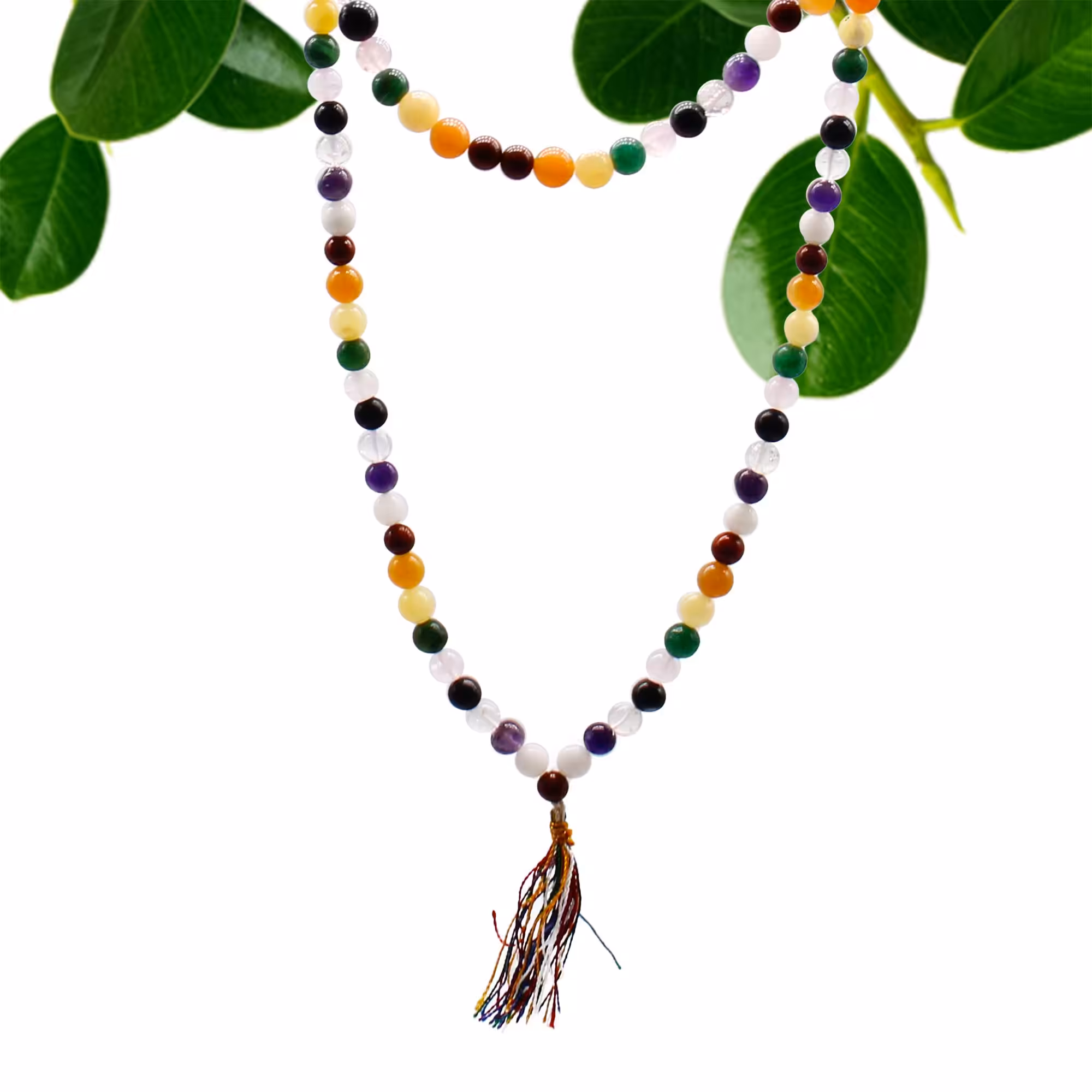 108 Bead Mala – 9 Planet Astro | www.artisan-gifts.co.uk 5 108 Bead Mala - 9 Planet Astro - Image 4