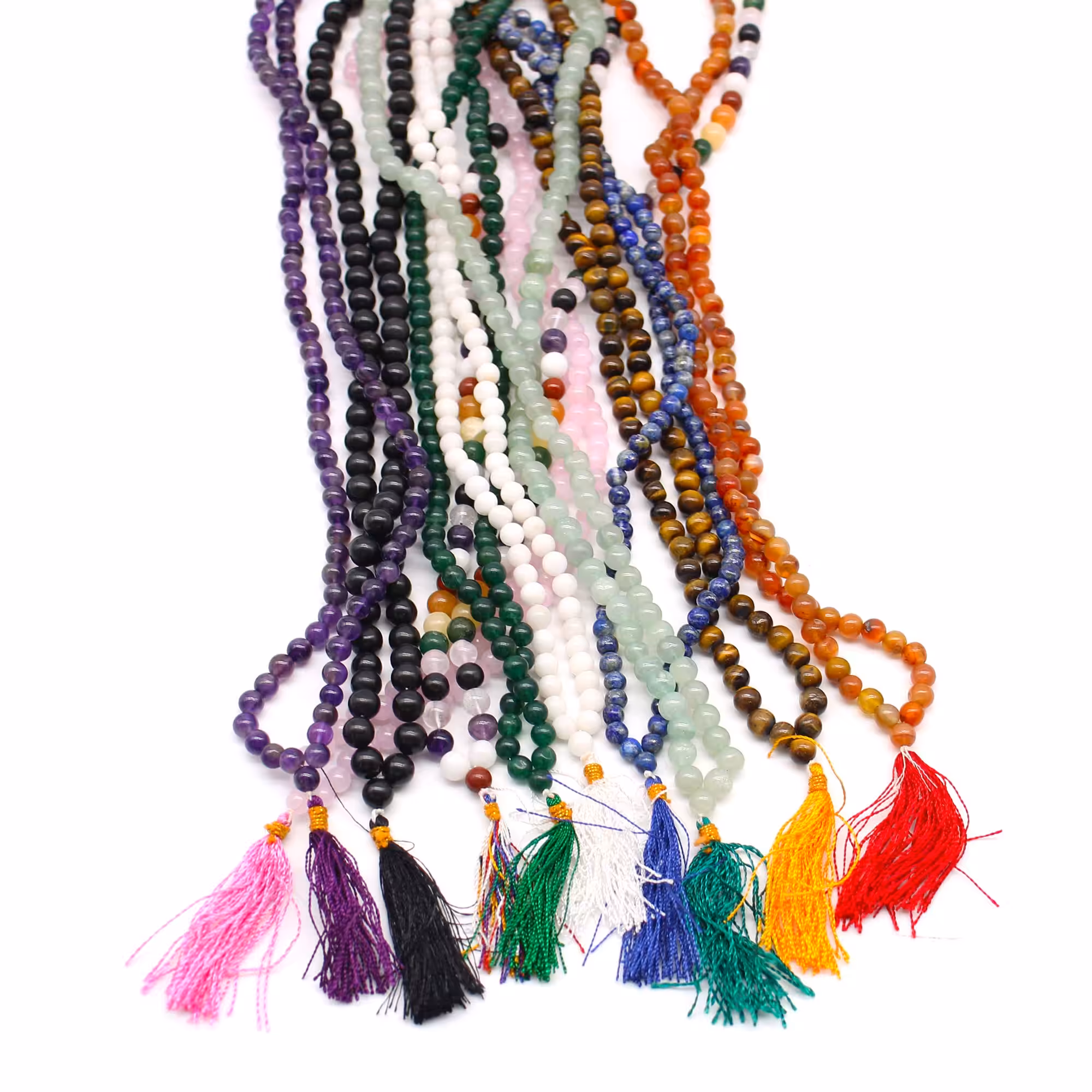 108 Bead Mala – Rock Crystal | www.artisan-gifts.co.uk 3 108 Bead Mala - Rock Crystal - Image 2