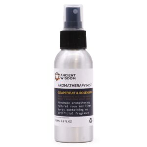 100ml Essential Oil Mist – Graperfruit and Rosemary | www.artisan-gifts.co.uk 1