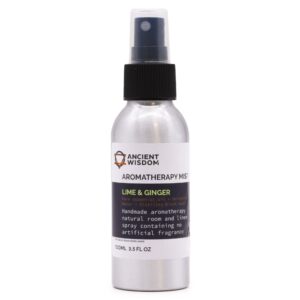100ml Essential Oil Mist – Lime & Ginger | www.artisan-gifts.co.uk 1