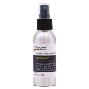 100ml Essential Oil Mist – Thyme & Mint | www.artisan-gifts.co.uk 1
