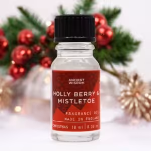10ml Holly Berry & Mistletoe Fragrance Oil | www.artisan-gifts.co.uk 1