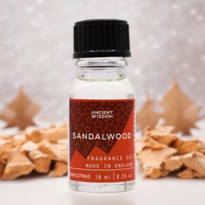 10ml Xmas Sandalwood Fragrance Oil | www.artisan-gifts.co.uk 1