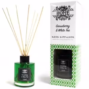 120ml Reed Diffuser –  Gooseberry & White Tea | www.artisan-gifts.co.uk 1