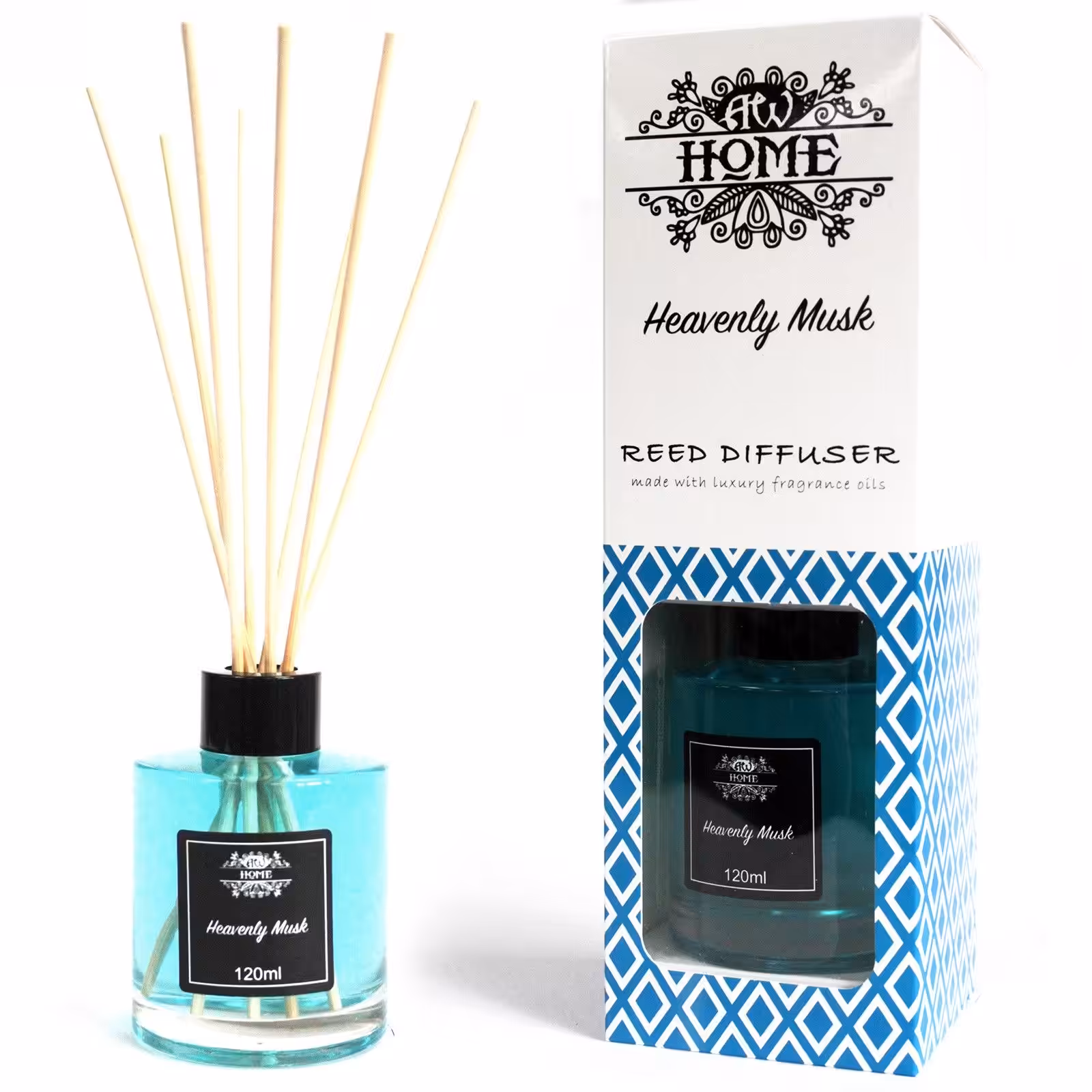 120ml Reed Diffuser – Heavenly Musk | www.artisan-gifts.co.uk 2 120ml Reed Diffuser – Heavenly Musk | www.artisan-gifts.co.uk 1