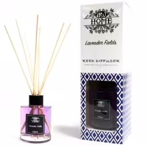 120ml Reed Diffuser – Lavender Fields | www.artisan-gifts.co.uk 1
