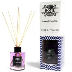 120ml Reed Diffuser – Lavender Fields | www.artisan-gifts.co.uk 1