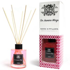 120ml Reed Diffuser – On Jasmine Wings | www.artisan-gifts.co.uk 1
