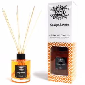 120ml Reed Diffuser – Orange & Melon | www.artisan-gifts.co.uk 1