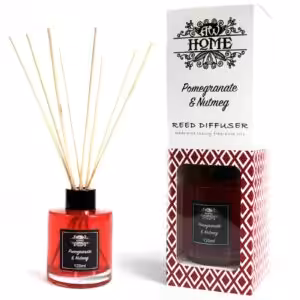 120ml Reed Diffuser –  Pomegranate & Nutmeg | www.artisan-gifts.co.uk 1