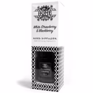 120ml Reed Diffuser – White Strawberry & Blackberry | www.artisan-gifts.co.uk 1