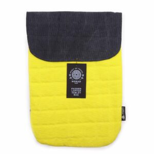 13 inch Laptop Padded Pouch – Crazy Yellow – 14oz Stonewash | www.artisan-gifts.co.uk 1