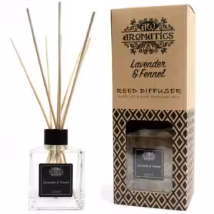 200ml Lavender & Fennel Essential Oil Reed Diffuser | www.artisan-gifts.co.uk 1
