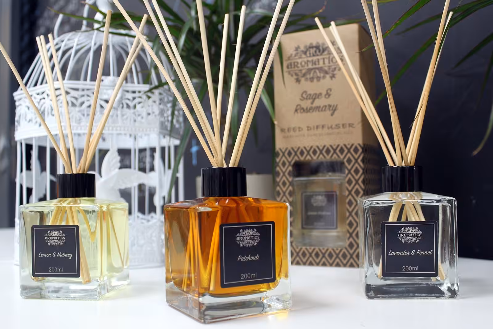 200ml Lemon & Nutmeg Essential Oil Reed Diffuser | www.artisan-gifts.co.uk 6 200ml Lemon & Nutmeg Essential Oil Reed Diffuser | www.artisan-gifts.co.uk 5