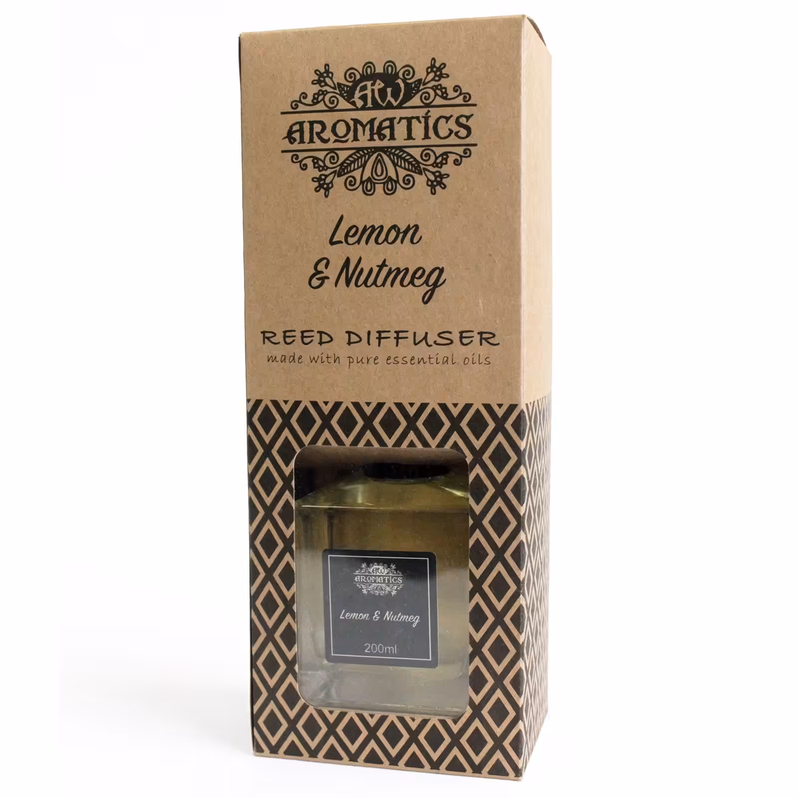 200ml Lemon & Nutmeg Essential Oil Reed Diffuser | www.artisan-gifts.co.uk 4 200ml Lemon & Nutmeg Essential Oil Reed Diffuser | www.artisan-gifts.co.uk 3