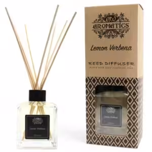 200ml Lemon Verbena Essential Oil Reed Diffuser | www.artisan-gifts.co.uk 1