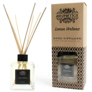 200ml Lemon Verbena Essential Oil Reed Diffuser | www.artisan-gifts.co.uk 1