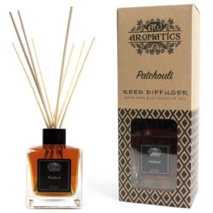 200ml Patchouli Essential Oil Reed Diffuser | www.artisan-gifts.co.uk 1