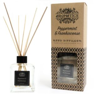 200ml Peppermint & Frankincense Essential Oil Reed Diffuser | www.artisan-gifts.co.uk 1