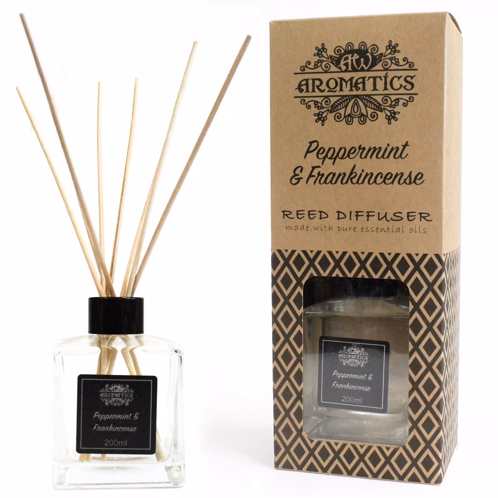 200ml Peppermint & Frankincense Essential Oil Reed Diffuser | www.artisan-gifts.co.uk 2 200ml Peppermint & Frankincense Essential Oil Reed Diffuser | www.artisan-gifts.co.uk 1