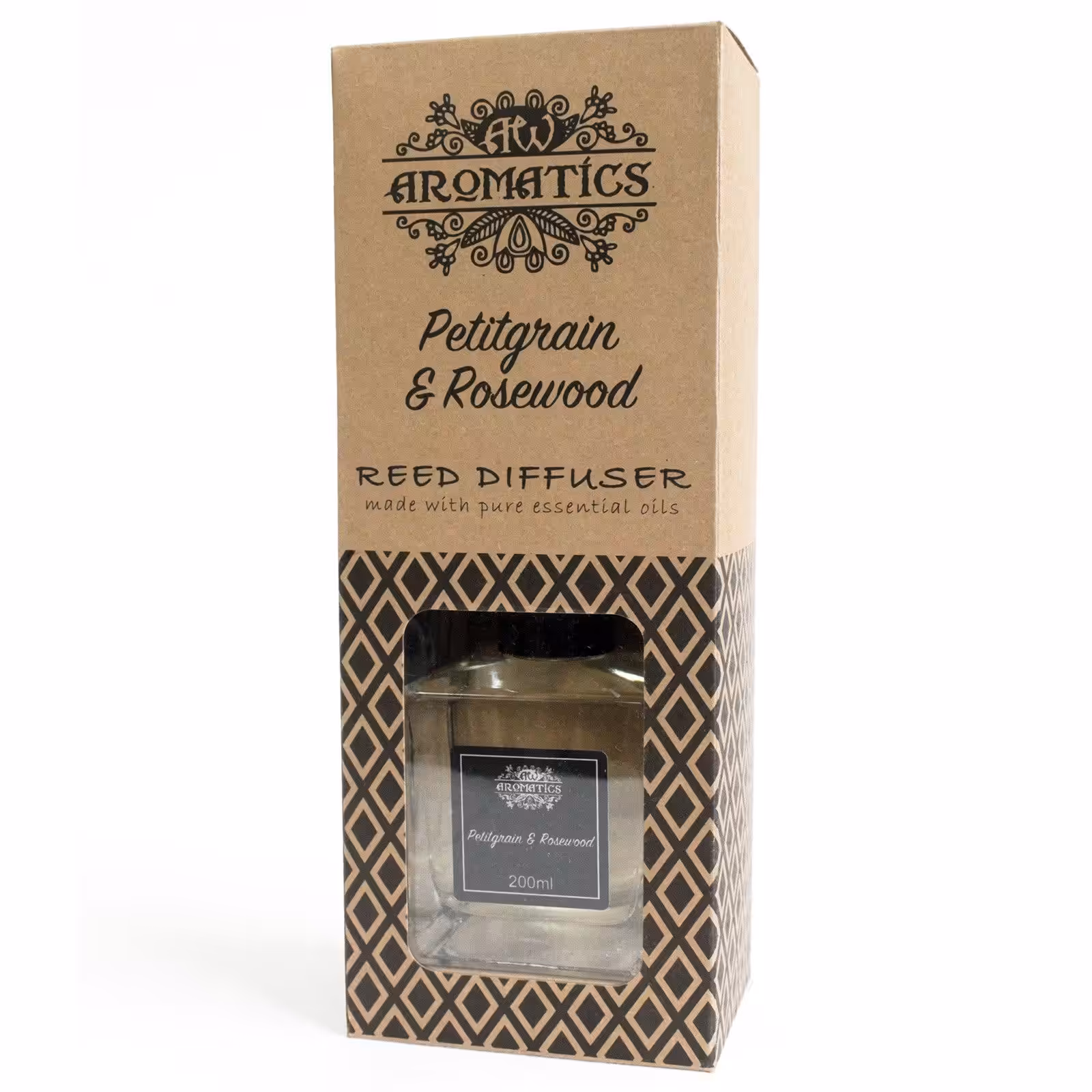 200ml Petitgrain & Rosewood Essential Oil Reed Diffuser | www.artisan-gifts.co.uk 4 200ml Petitgrain & Rosewood Essential Oil Reed Diffuser | www.artisan-gifts.co.uk 3