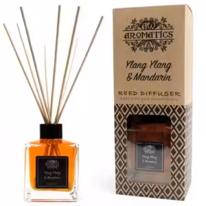 200ml Ylang Ylang & Mandarin Essential Oil Reed Diffuser | www.artisan-gifts.co.uk 1