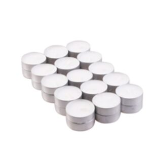 30x Unscented Tealight (4hr) | www.artisan-gifts.co.uk 1