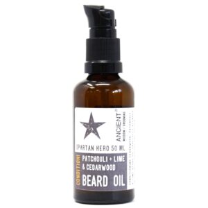 50ml Beard Oil – Spartan Hero – Condition! | www.artisan-gifts.co.uk 1