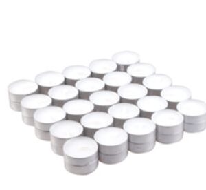 50x Unscented Tealight (4hr) | www.artisan-gifts.co.uk 1