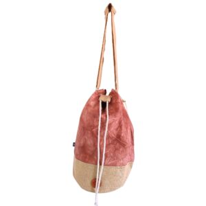 All Natural Backpack – Terracotta Stonewash – Hamsa | www.artisan-gifts.co.uk 1