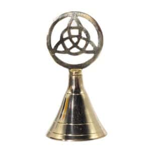 Altar Brass Bell – Triquetra | www.artisan-gifts.co.uk 1