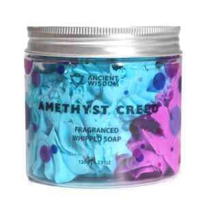 Amethyst Creed Whipped Cream Soap 120g | www.artisan-gifts.co.uk 1