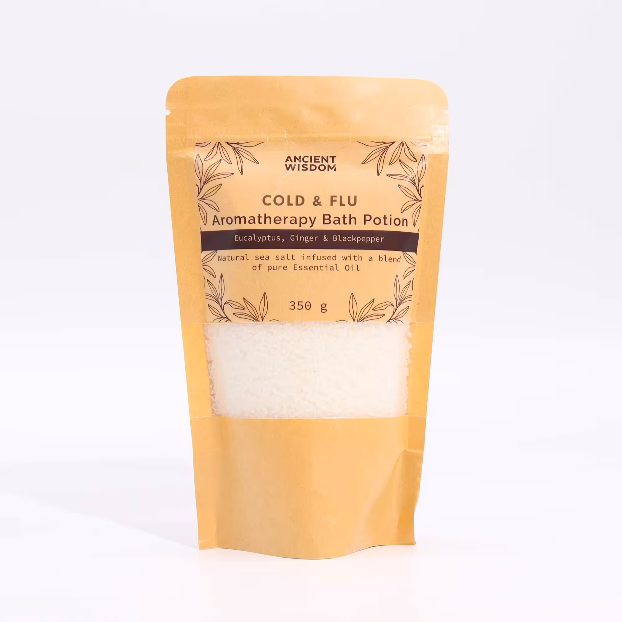 Aromatherapy Bath Potion in Kraft Bag 350g – Colds & Flu | www.artisan-gifts.co.uk 2 Aromatherapy Bath Potion in Kraft Bag 350g – Colds & Flu | www.artisan-gifts.co.uk 1
