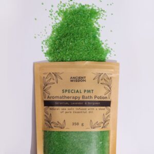 Aromatherapy Bath Potion in Kraft Bag 350g – PMT | www.artisan-gifts.co.uk 1