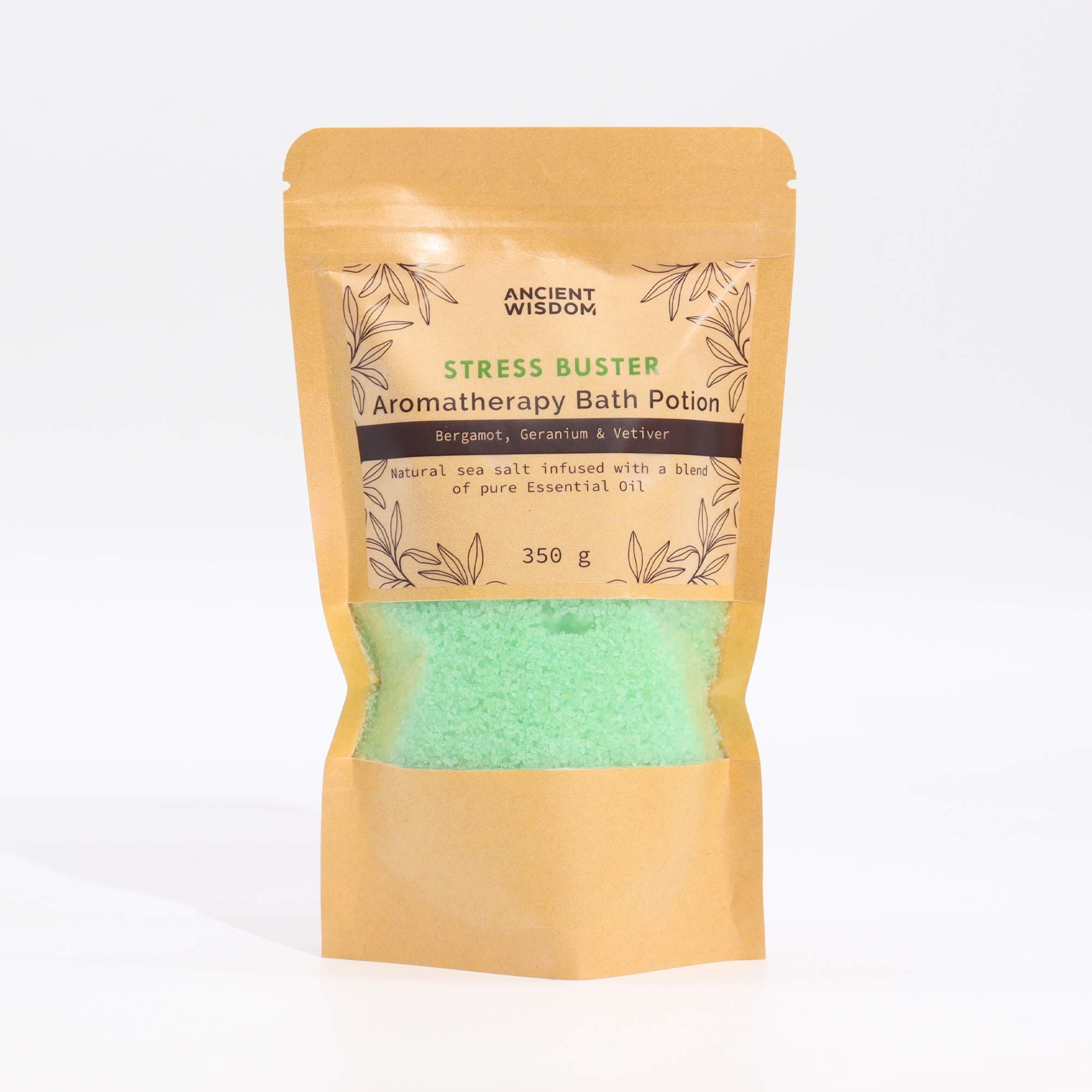Aromatherapy Bath Potion in Kraft Bag 350g – Stress Buster | www.artisan-gifts.co.uk 3 Aromatherapy Bath Potion in Kraft Bag 350g – Stress Buster | www.artisan-gifts.co.uk 2