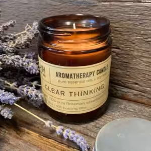 Aromatherapy Candle – Clear Thinking | www.artisan-gifts.co.uk 1