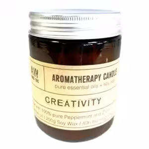 Aromatherapy Candle – Creativity | www.artisan-gifts.co.uk 1