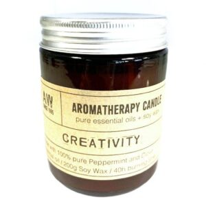 Aromatherapy Candle – Creativity | www.artisan-gifts.co.uk 1
