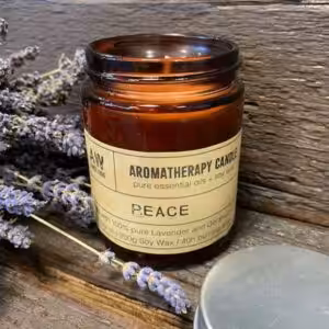 Aromatherapy Candle – Peace | www.artisan-gifts.co.uk 1