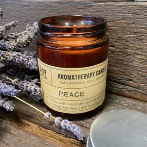Aromatherapy Candle – Peace | www.artisan-gifts.co.uk 1