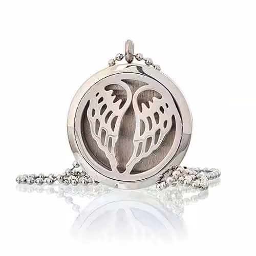 Aromatherapy Diffuser Necklace – Angel Wings 30mm | www.artisan-gifts.co.uk 4 Aromatherapy Diffuser Necklace – Angel Wings 30mm | www.artisan-gifts.co.uk 3