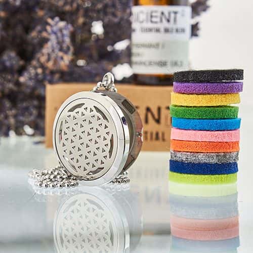 Aromatherapy Diffuser Necklace – Flower of Life 30mm | www.artisan-gifts.co.uk 3 Aromatherapy Diffuser Necklace – Flower of Life 30mm | www.artisan-gifts.co.uk 2