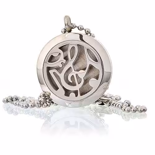 Aromatherapy Diffuser Necklace – Music Notes 25mm | www.artisan-gifts.co.uk 4 Aromatherapy Diffuser Necklace – Music Notes 25mm | www.artisan-gifts.co.uk 3