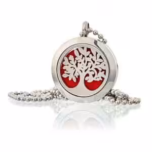 Aromatherapy Diffuser Necklace – Tree of Life 25mm | www.artisan-gifts.co.uk 1