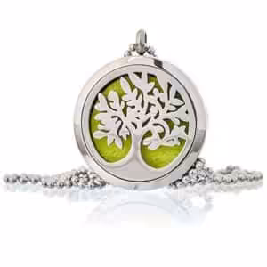 Aromatherapy Diffuser Necklace – Tree of Life 30mm | www.artisan-gifts.co.uk 1
