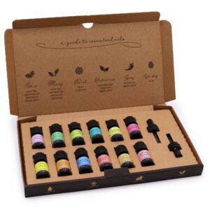Aromatherapy Essential Oil Set – The Top 12 | www.artisan-gifts.co.uk 1