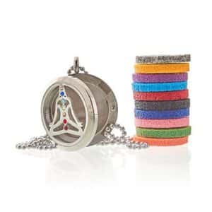 Aromatherapy Jewellery Necklace – Yoga Chakra – 30mm | www.artisan-gifts.co.uk 1