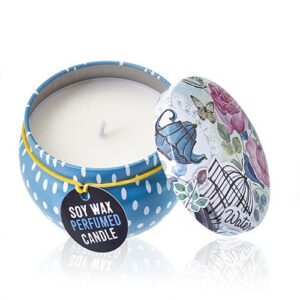 Art Tin Candle – Assorted Design – Parisian Weekend – Peonies | www.artisan-gifts.co.uk 1